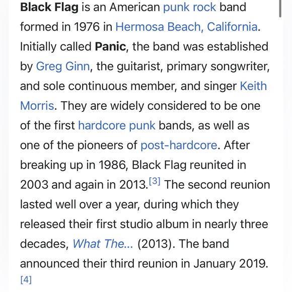 New Black Flag Punk Band Tshirt Unisex Size Large . - Picture 14 of 17